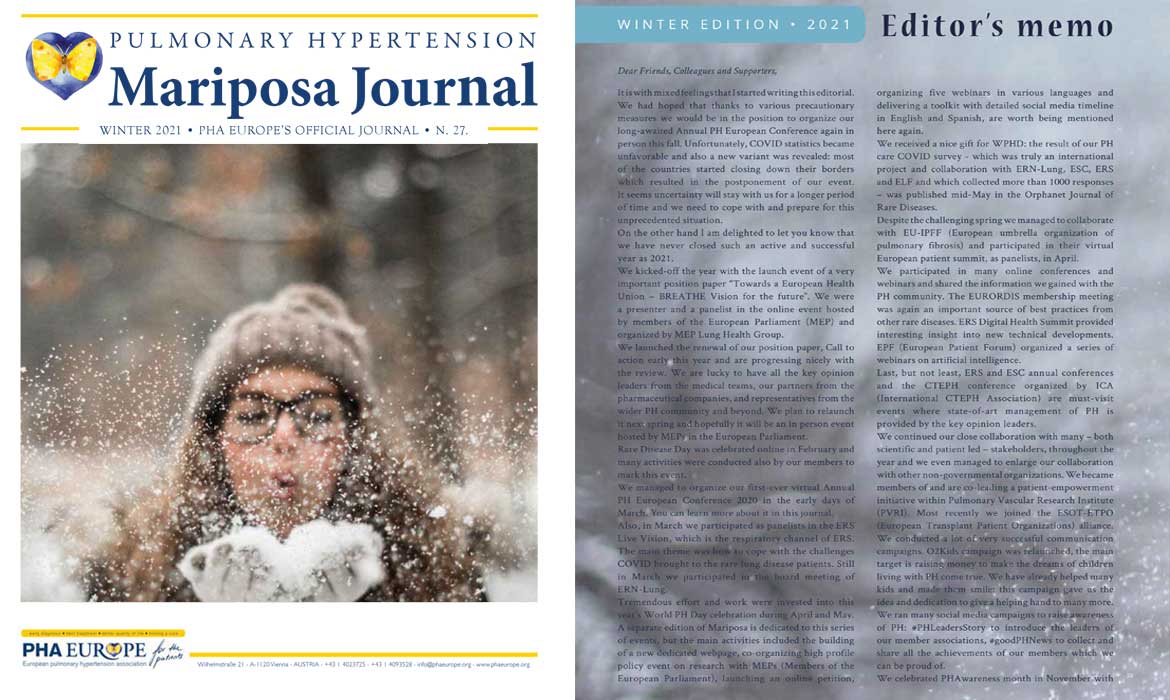 Mariposa Journal – 2021 winter N.27